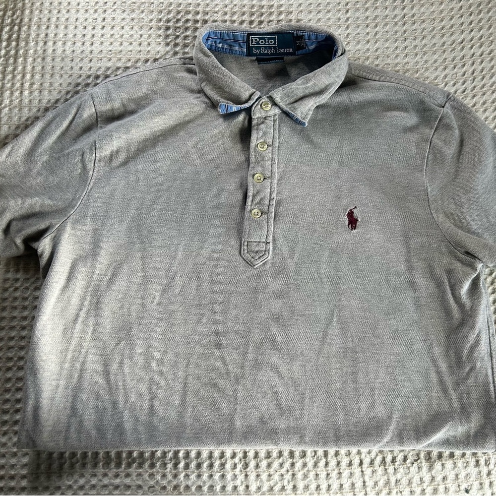 Ralph Lauren Gray Polo Shirt for Men